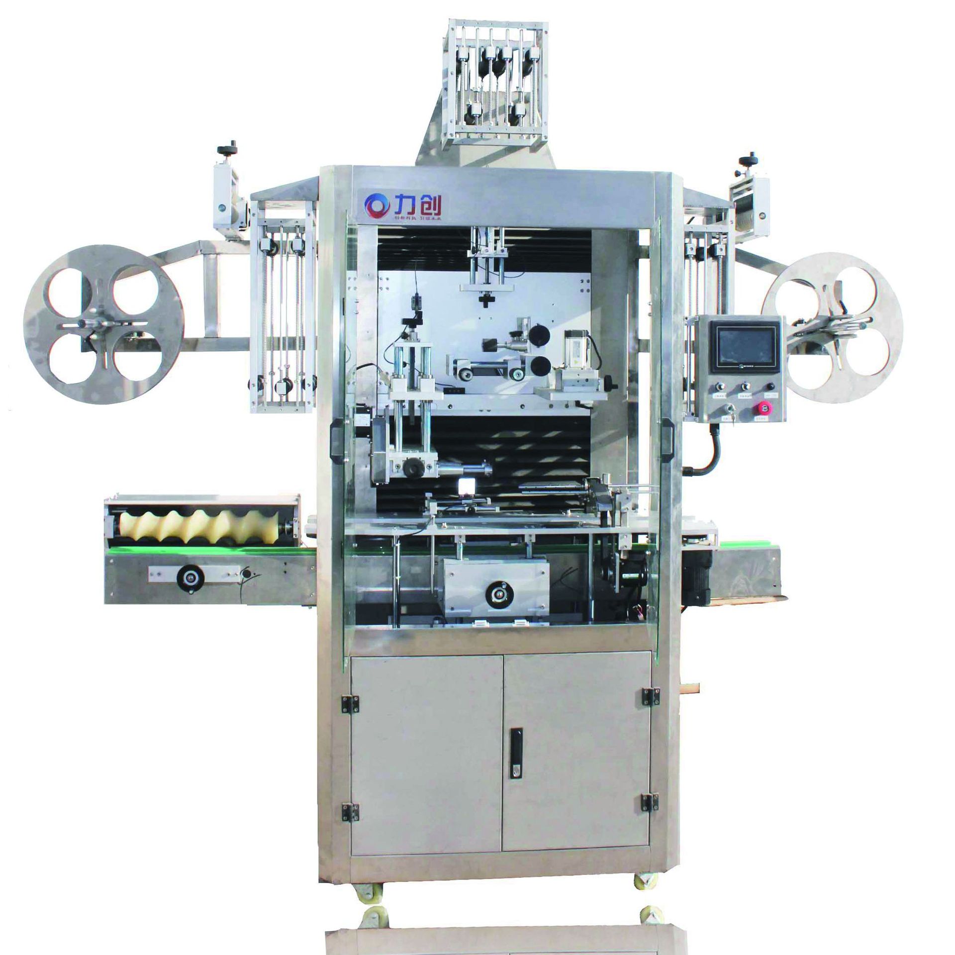 饮料瓶套标机适用各种瓶型力创套标设备半标全标饮料包装