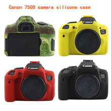 新款佳能CANON 750D相机硅胶套  750D单反相机保护硅胶套相机包