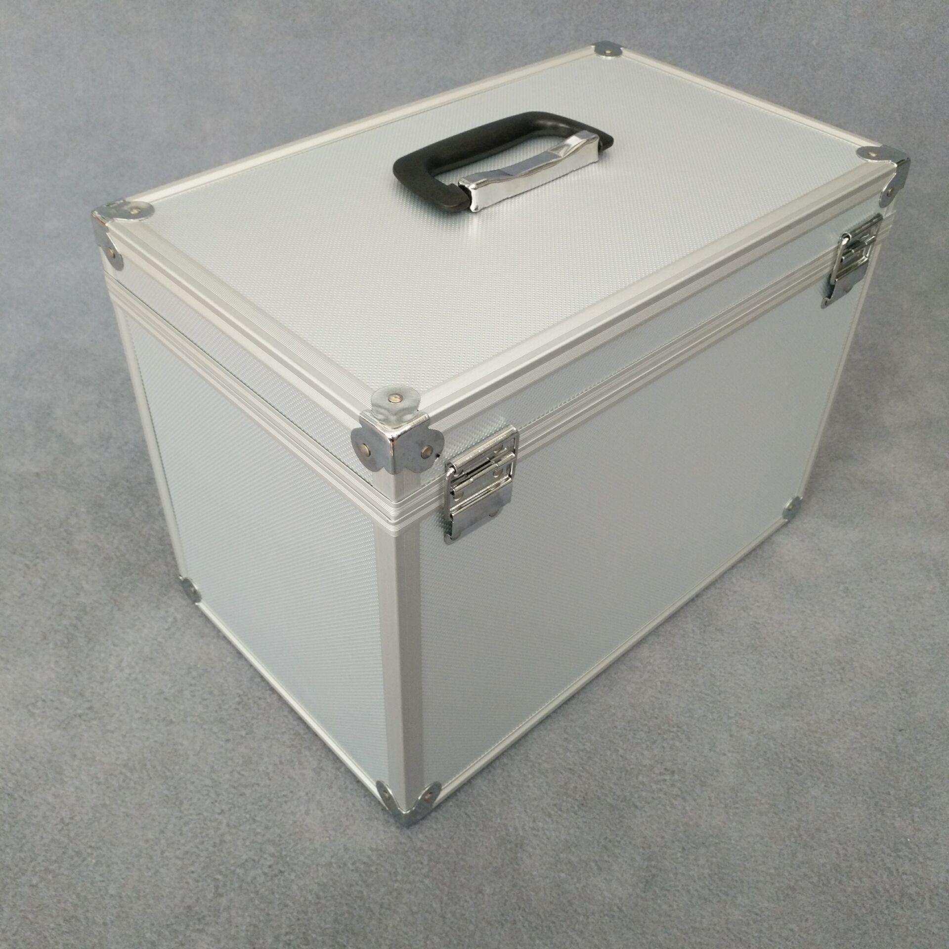 铝箱工厂出售直角铝合金手提箱 焊接设备仪器工具箱 定制铝合金箱