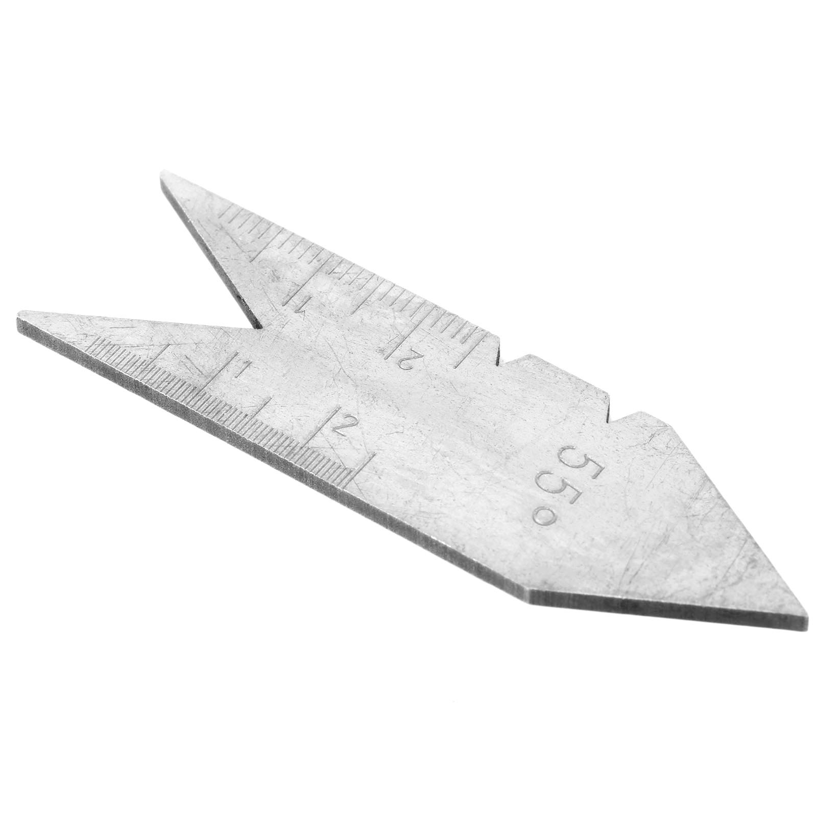 中心规 螺纹车刀量规 公制60度中心角度样板 美标螺纹规 55度