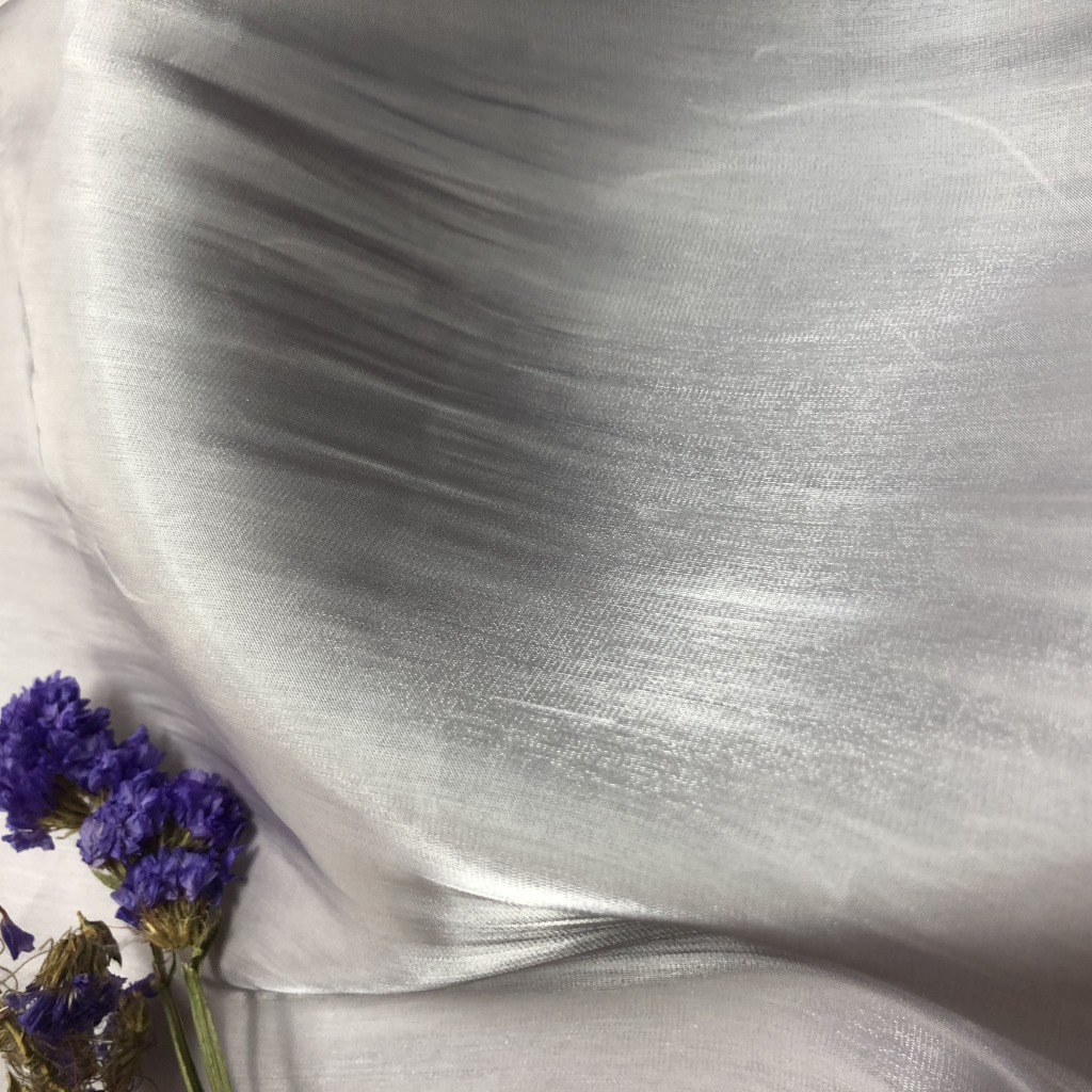 厂家2018直销单丝海岛缎新款时尚女装上衣衬衫裙子亮丝缎面面料