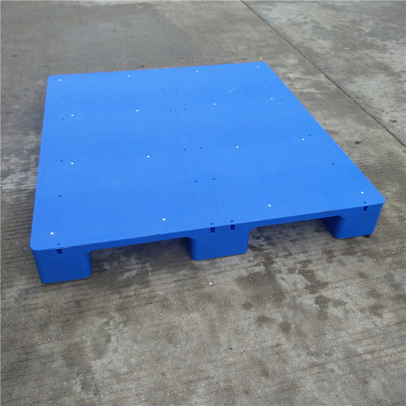 塑料托盘叉车垫板防潮栈板长方形仓库地台板1211平面九脚塑胶卡板