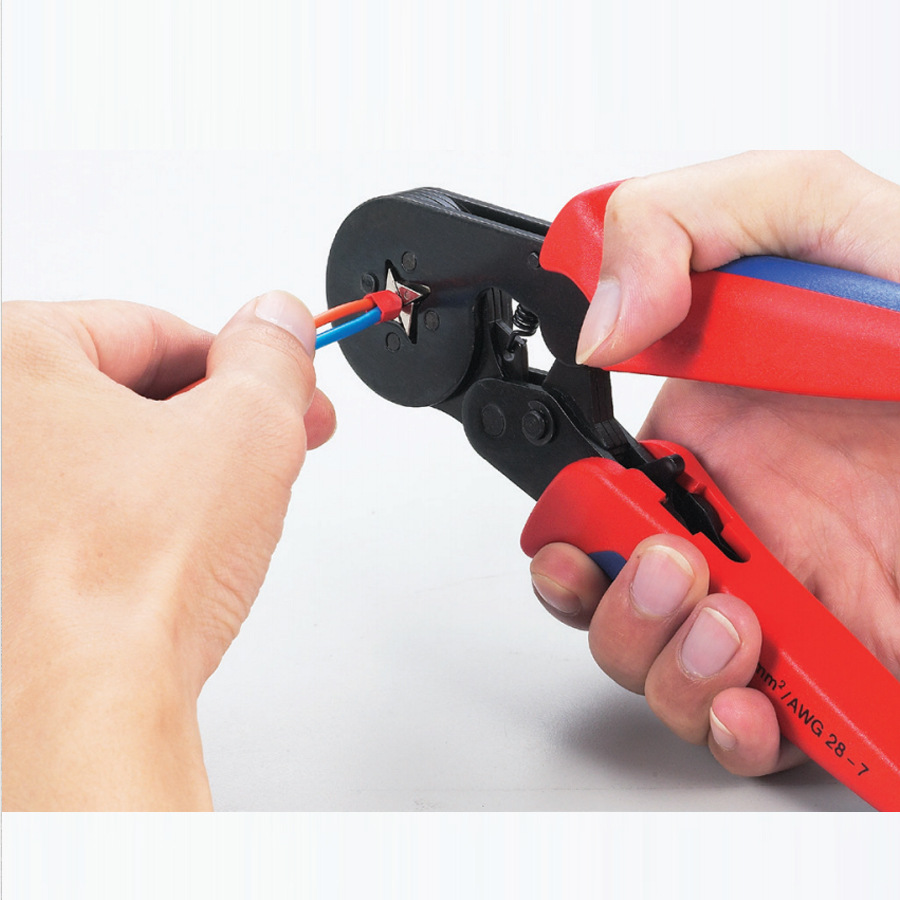 跨境电商专供 迷你型自调压接钳 hsc8 6-4ab 管型端子专用钳