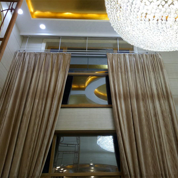 杜亚电动升降窗簾复式自动遥控窗帘智能别墅静音轨道系统套装