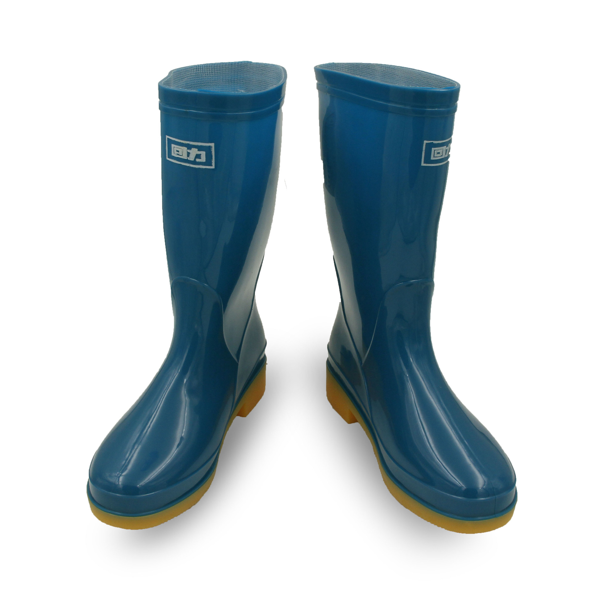 回力 牛筋底雨靴女 蓝色