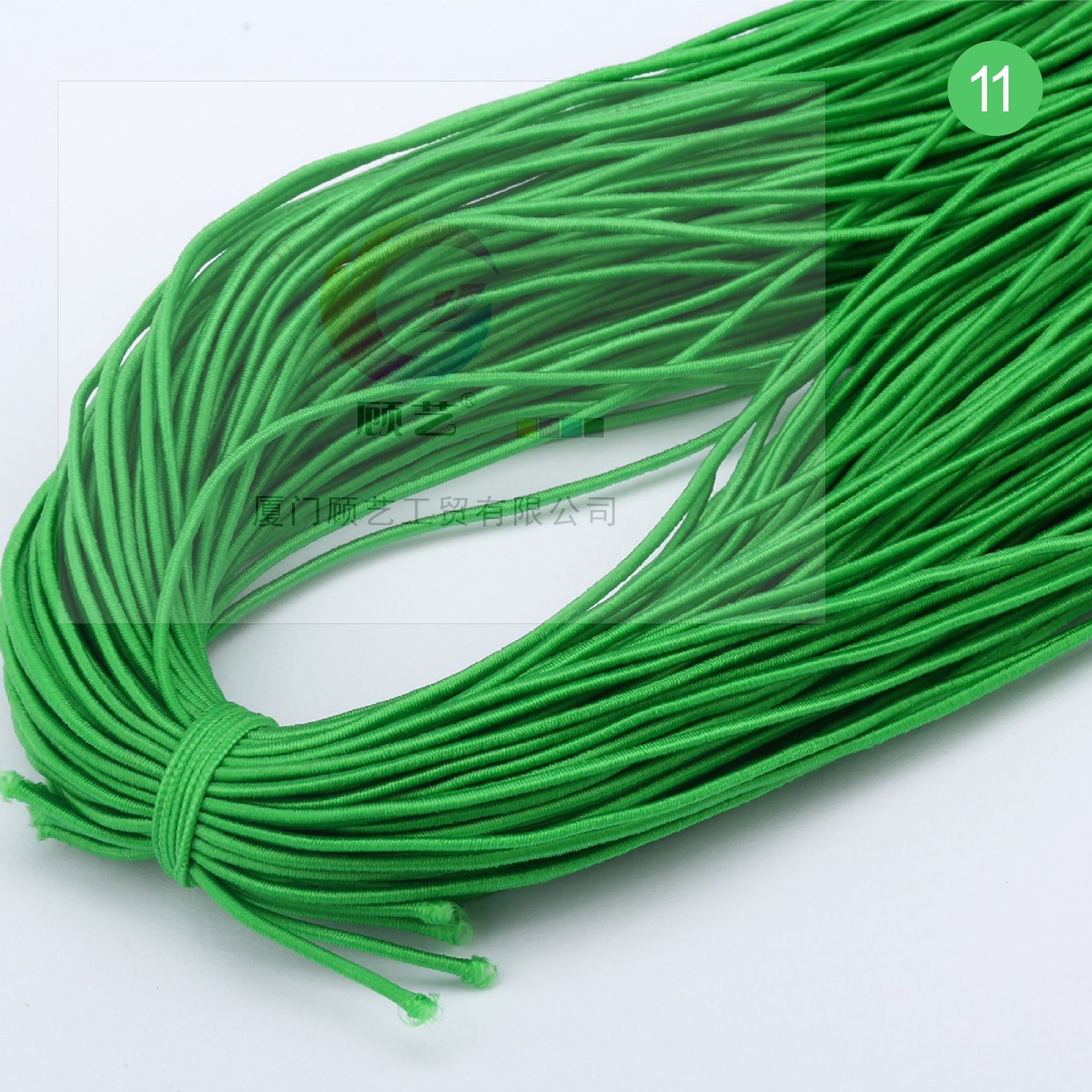 【1mm进口弹力绳】现货1mm彩色圆松紧弹力线diy佛珠串珠橡筋线