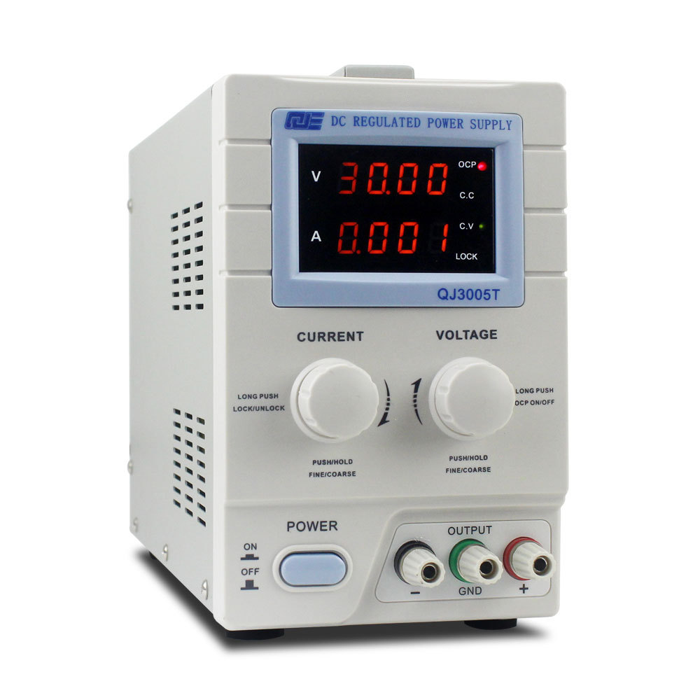 求精qj3005t直流稳压电镀电源高精度四位显示