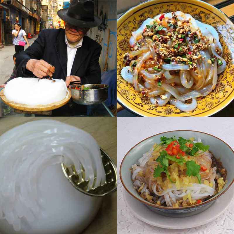 铜制凉粉刮子家用凉粉刮丝器不锈钢刮凉粉旋子工具凉粉刮刀豌豆粉