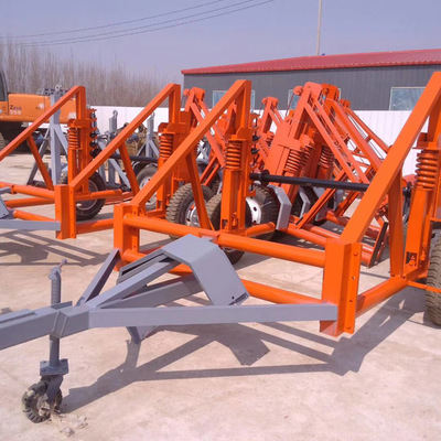 3/5/8/10吨电缆炮车 电缆牵引车电缆放线车 电缆盘拖车