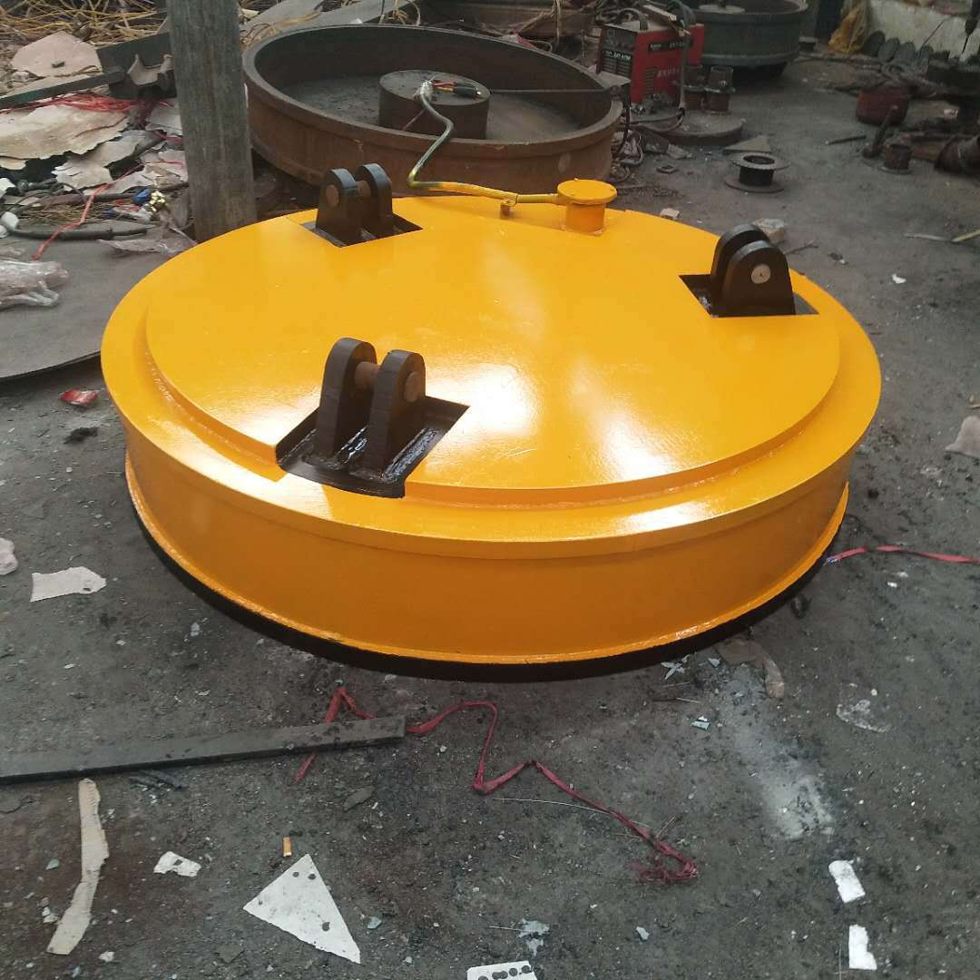 豫垣 起重机电磁吸盘 高频强磁电磁铁磁盘 mw型60~2100