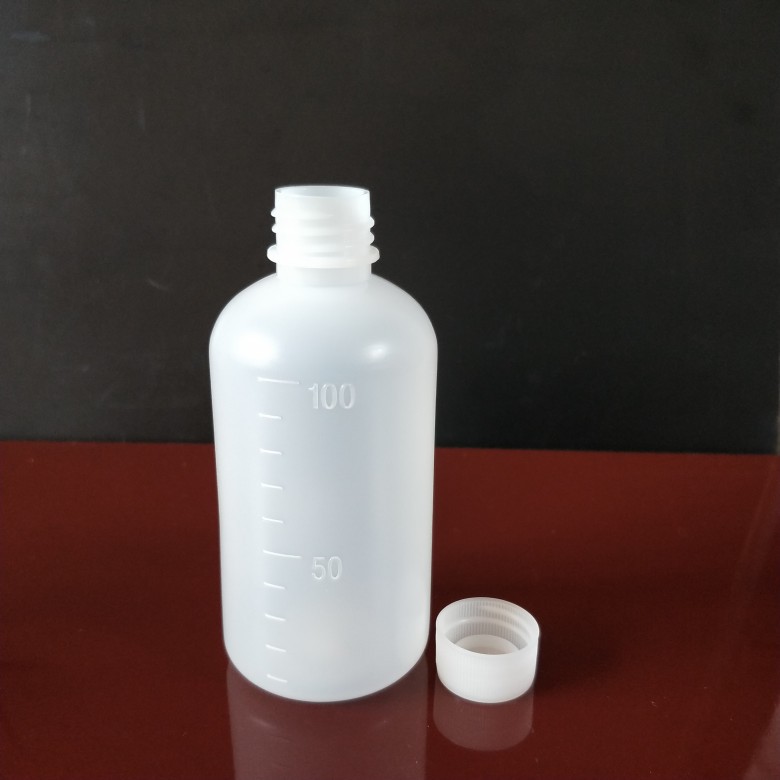 塑料瓶子100ml 试剂瓶 加厚 pe分装瓶 有刻度 100毫升水剂瓶液