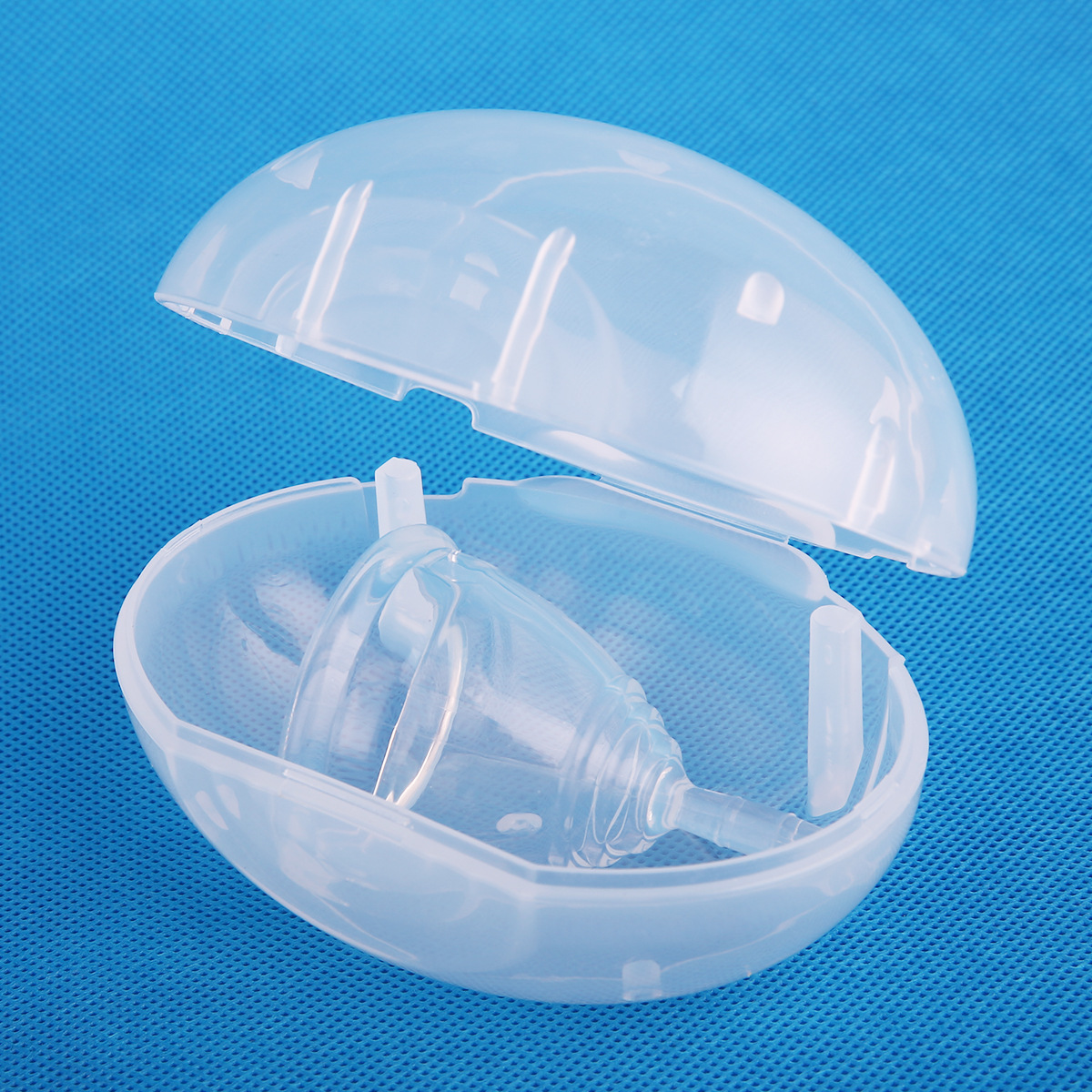 直销新款女人硅胶月亮杯月经杯 食品级液体硅胶月事杯