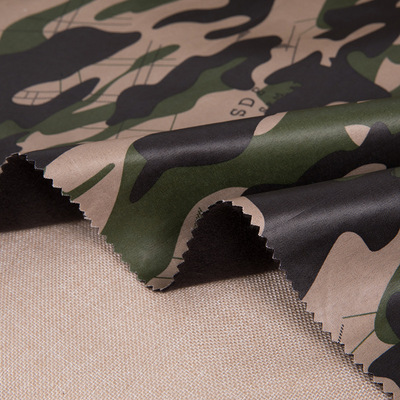 厂家直销2019新款全涤加绒复合迷彩批发 优质服装用布 可定制