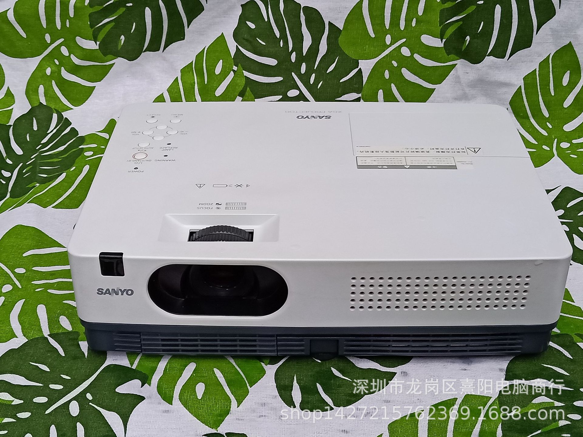 三洋plc-xd2600c高清高亮投影机 婚庆 家用培训 ktv投影机