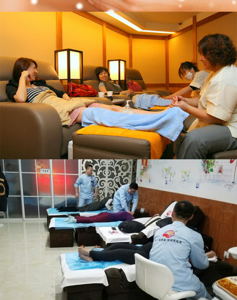 蓝涤牌 白色银纤维电疗理疗手套 生物体控仪 dds按摩仪导电手套