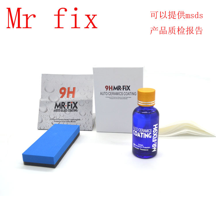 Mr-fix9h Car Nano Crystal Pting Crystal Coating 9H Car Ceramic Nano Crystal Pting Car Super Hydrophobic Gss