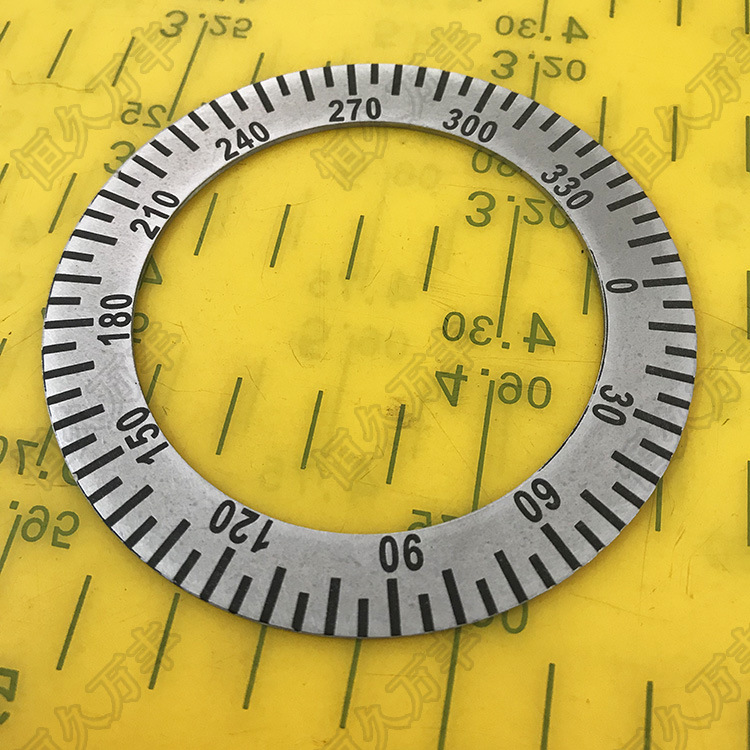 刻度盘 小刻度盘 特殊刻度盘 不锈钢圆盘80#58#1