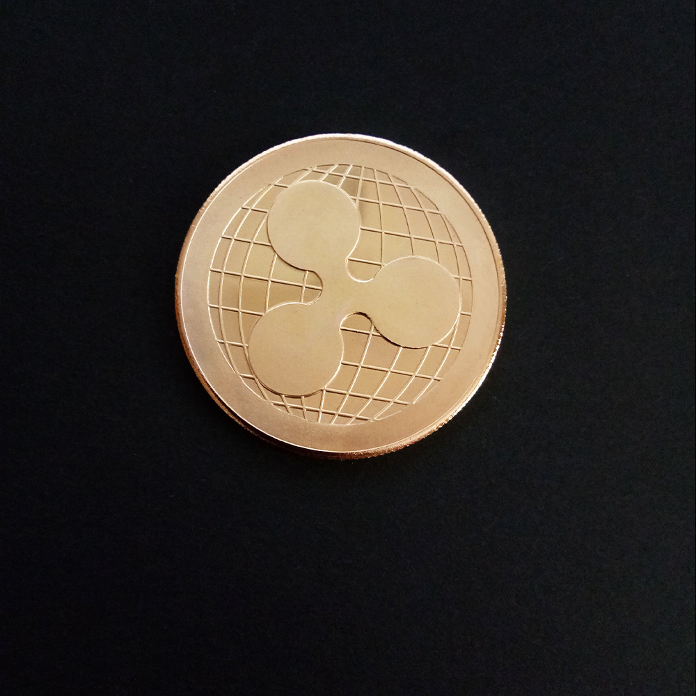 厂家直销新品 瑞波币 瑞波虚拟币 瑞波币 ripple 收藏纪念币纪念