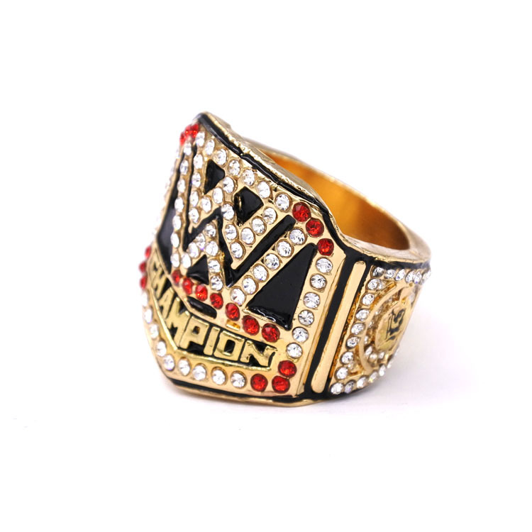 美国职业摔跤总冠军戒指2016wwe欧美名人堂东南亚摔跨境爆款配饰