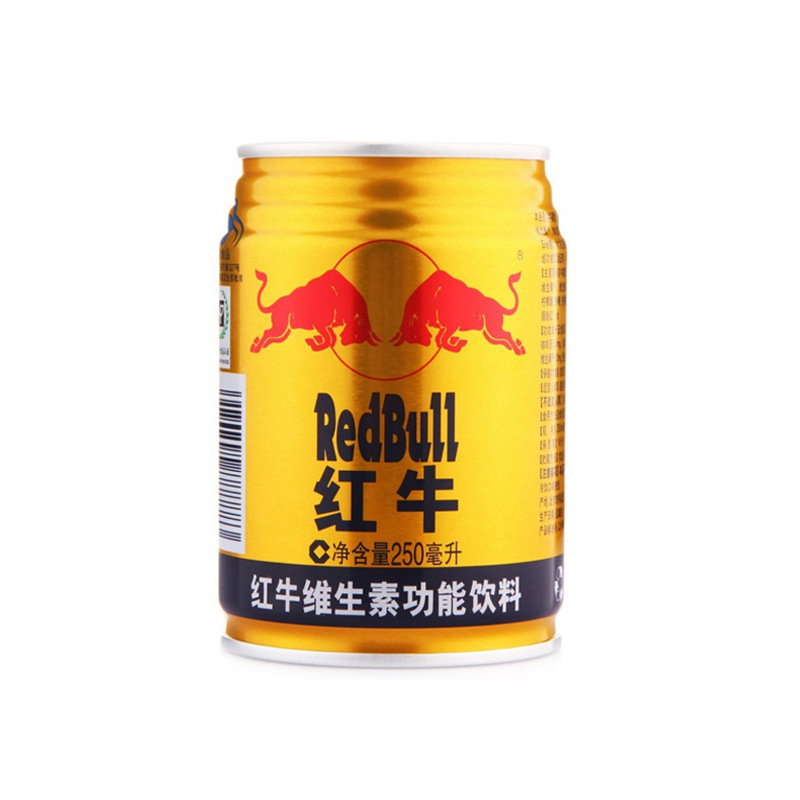 红牛red bull 功能性饮料维生素功能饮料250*24/箱听装易拉罐装