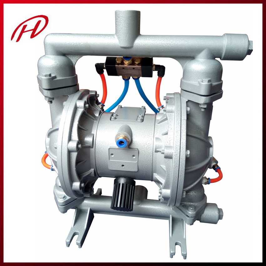 铝合金气动隔膜泵 粉尘气动隔膜泵 隔膜泵上海希伦流体科技