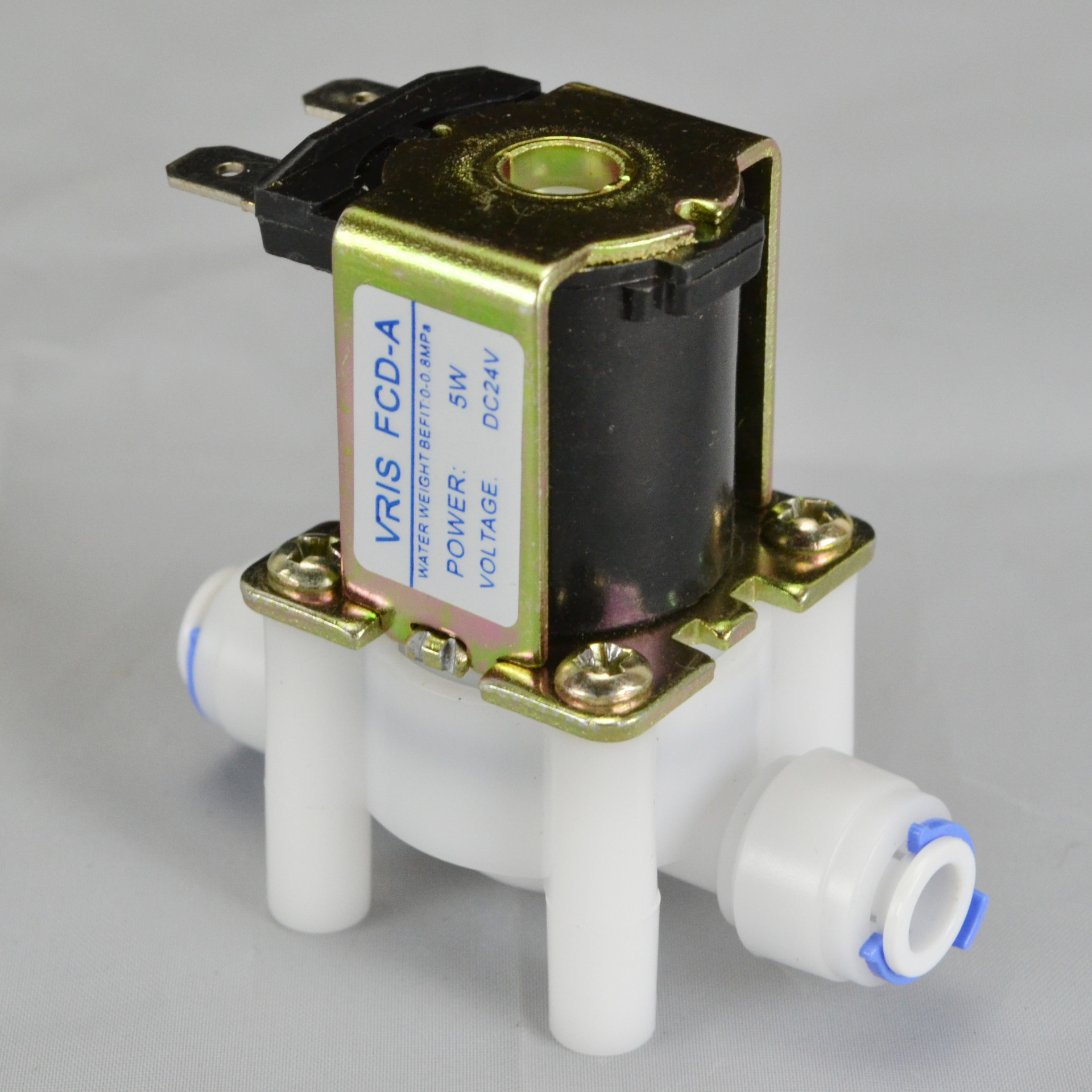 内蒙2分快接进水电磁阀 家用纯水机 商务机用 净水器配件质量稳定