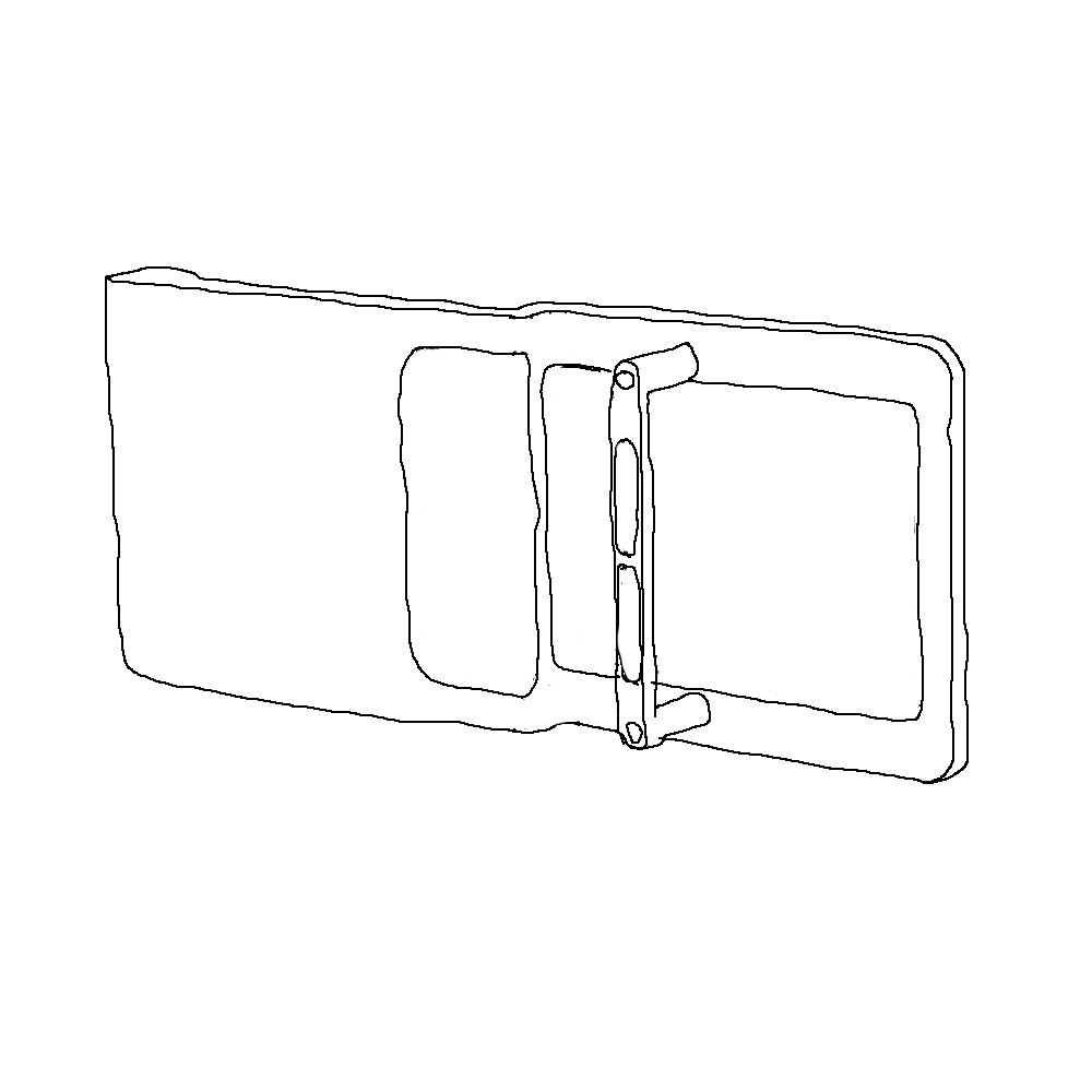 gopro运动相机配件云台夹板飞宇小蚁大疆智云运动相机适配器