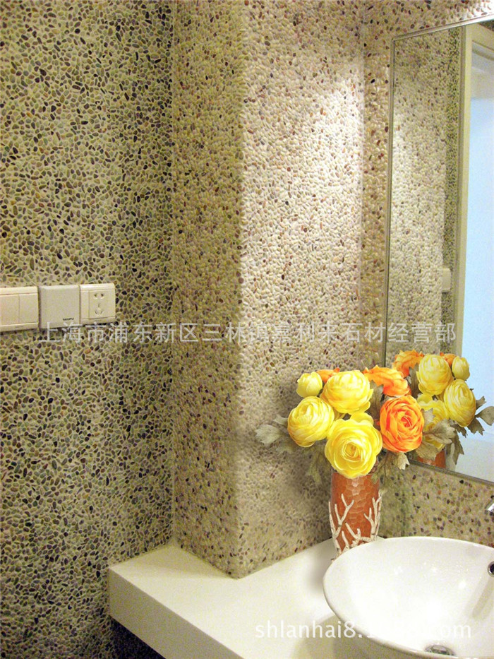 网贴石 水洗石 水刷石 抿石子 洗石米 上海别墅外墙工程效果