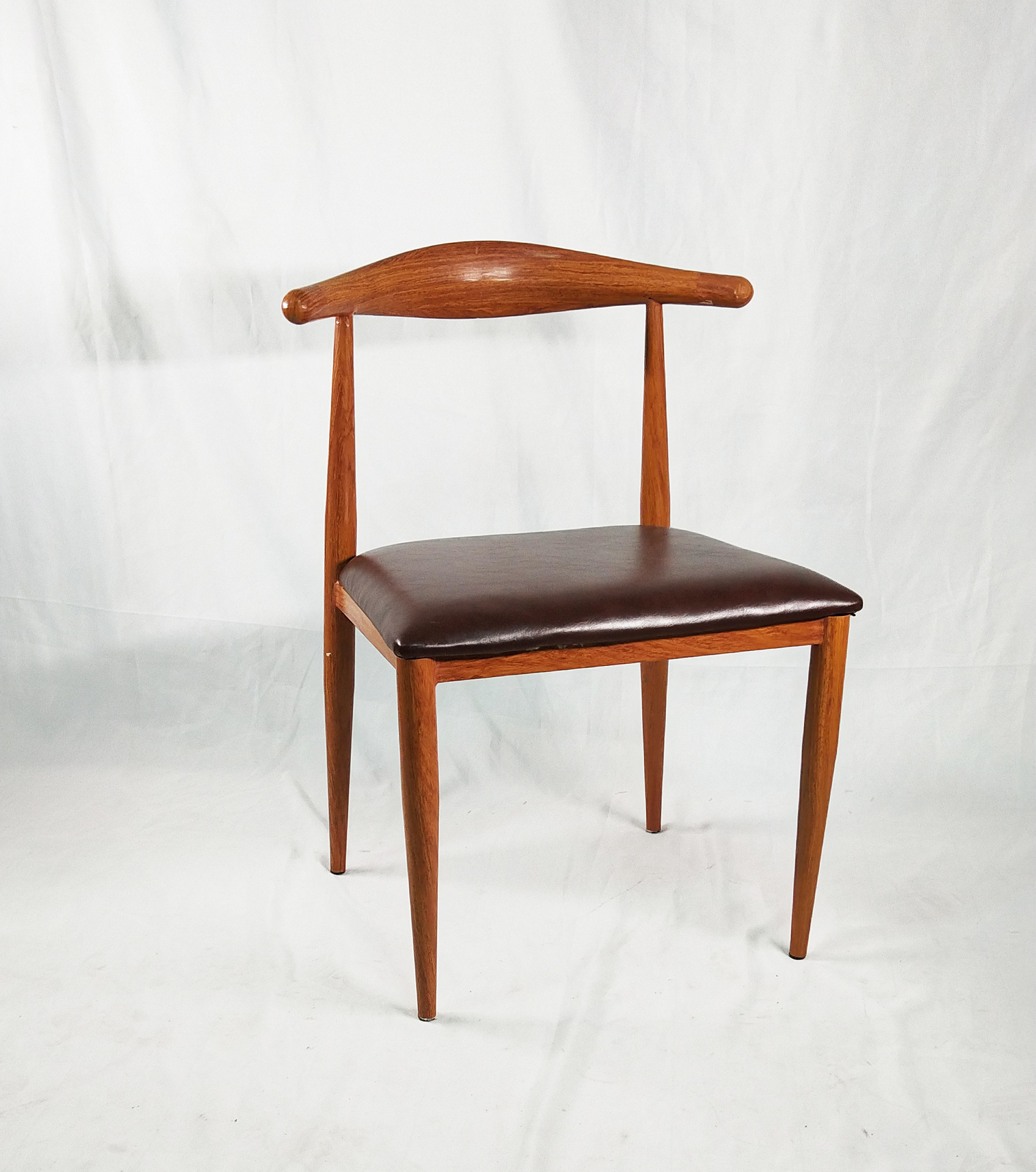 批发美式铁艺牛角椅 多功能全靠背椅子 咖啡厅桌椅定制