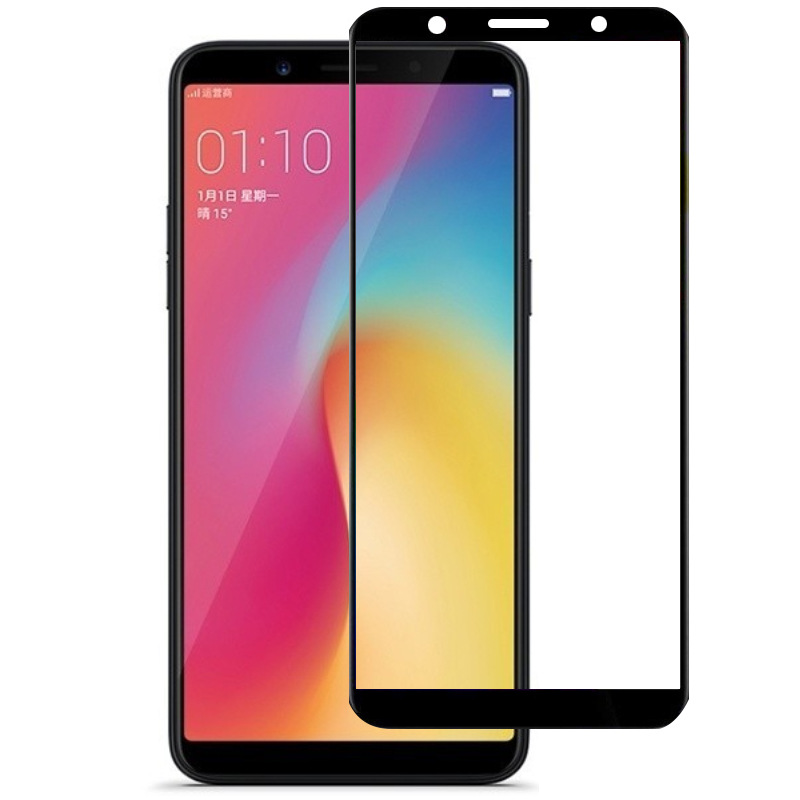 适用oppo a73全屏丝印钢化膜a83手机钢化膜a57全屏膜现货批发