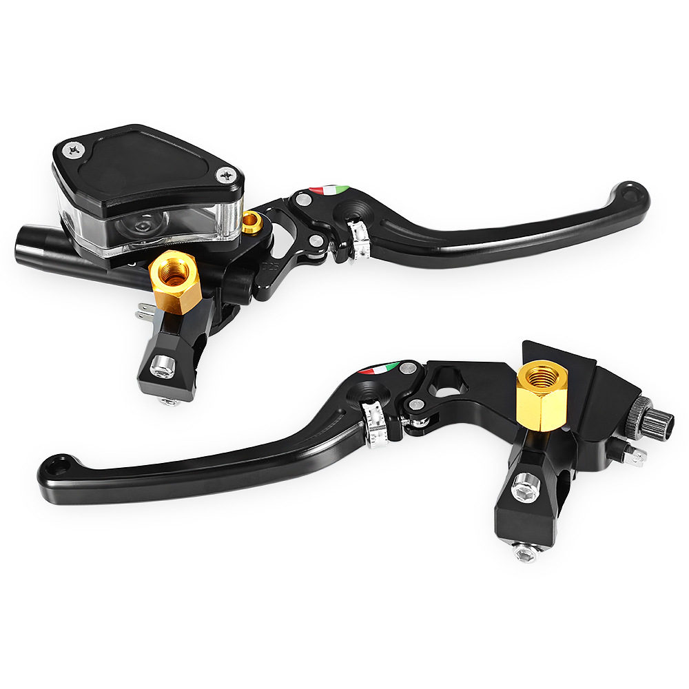 厂家批发电动摩托车cnc改装小芒果油杯碟刹侧推上泵电摩通用配件