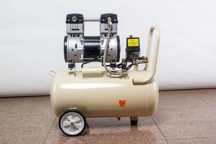 奥突斯空压机1500w-40l静音无油木工喷漆用途空气压缩气泵充气泵