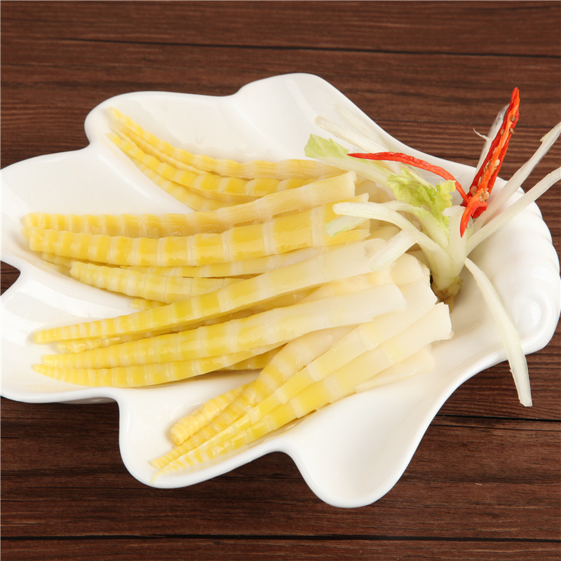 厨爽山野箭笋1kg袋装批发新鲜竹笋清水春笋火锅串串餐饮专用笋尖