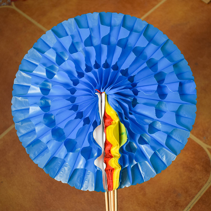 手翻花太阳花向日葵 团体操运动会单位学生团队舞蹈配饰演出用品