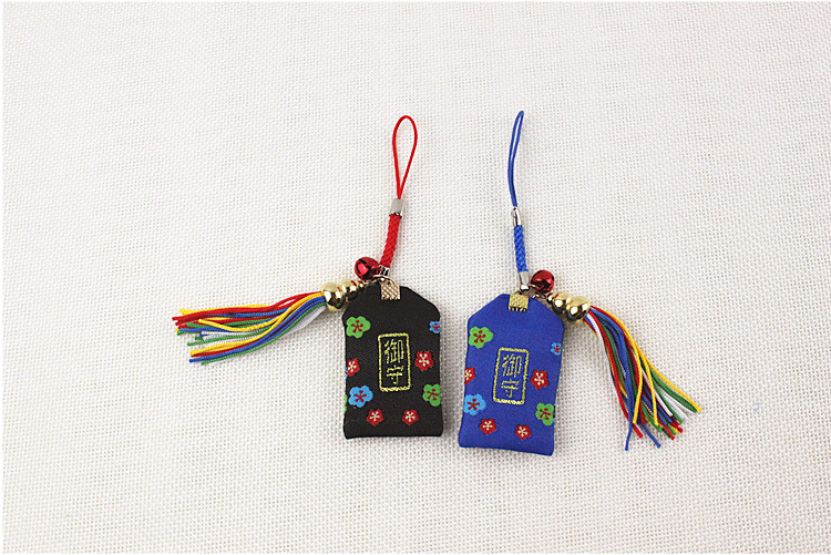 日系祈福袋阴阳师御守达摩钥匙扣小挂件护身符浅草寺平安符手机链