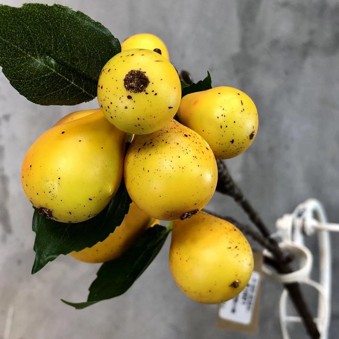 仿真果子 泡沫果 浆果 仿真花假花批发仿真植物家居装饰 新年果枝