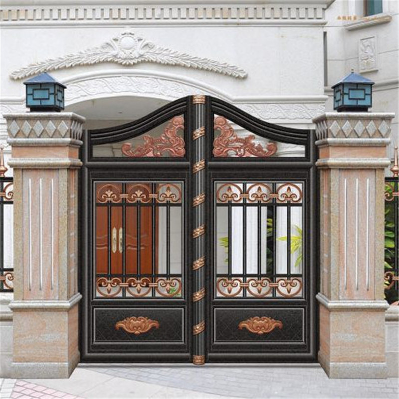 石雕欧式大门柱子浮雕刻花 别墅公司门套柱墩牌坊大理石园林装饰