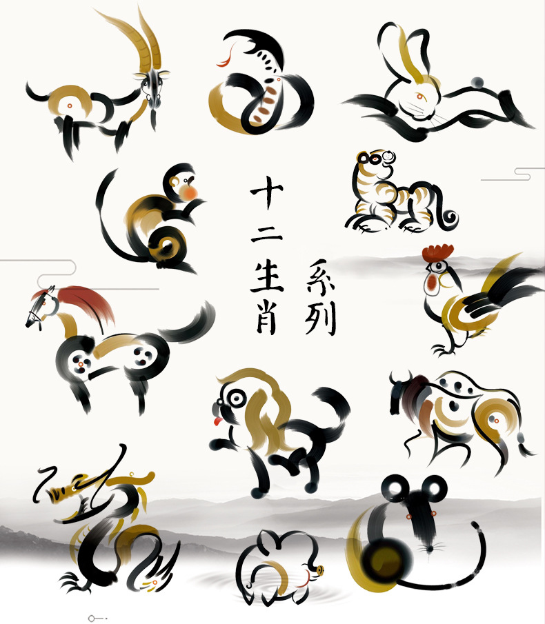 十二生肖特色中国风属相生日礼物创意叶脉书签工艺礼品送外国友人