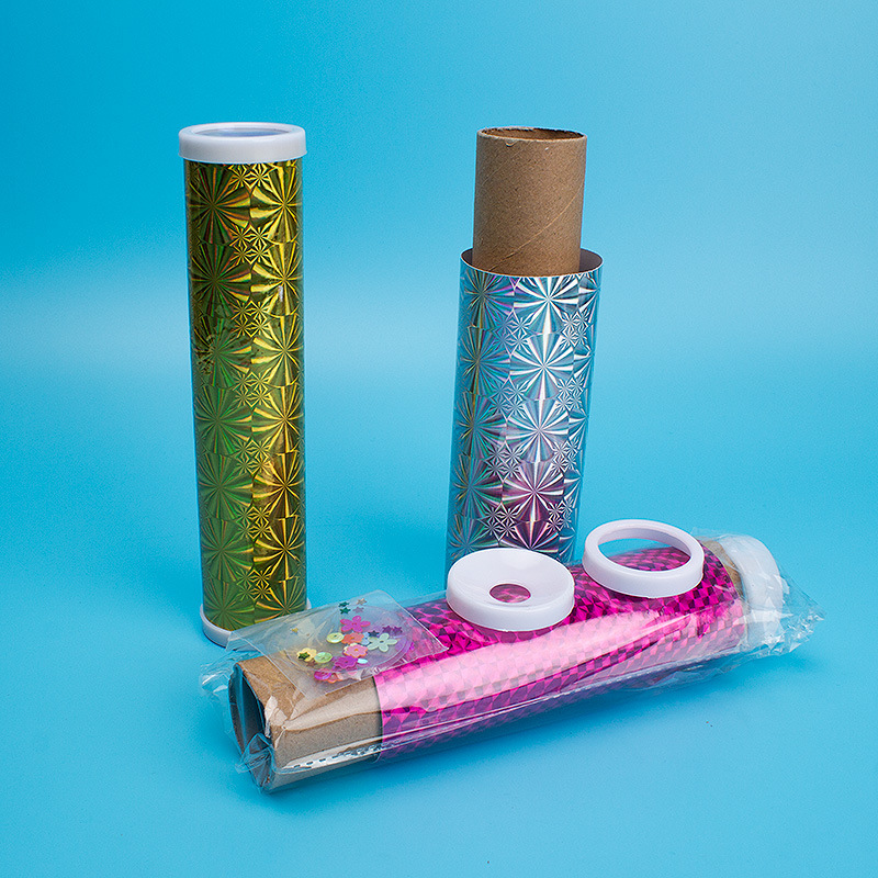 diy组装自制万花筒 科学实验材料包益智拼装套件学生幼儿园多棱镜