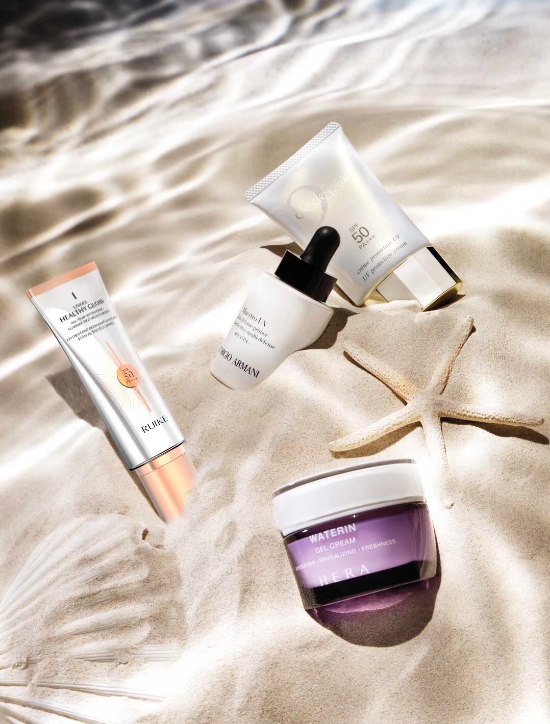 正品 蕊珂 酵素焕白阳光霜50ml spf52