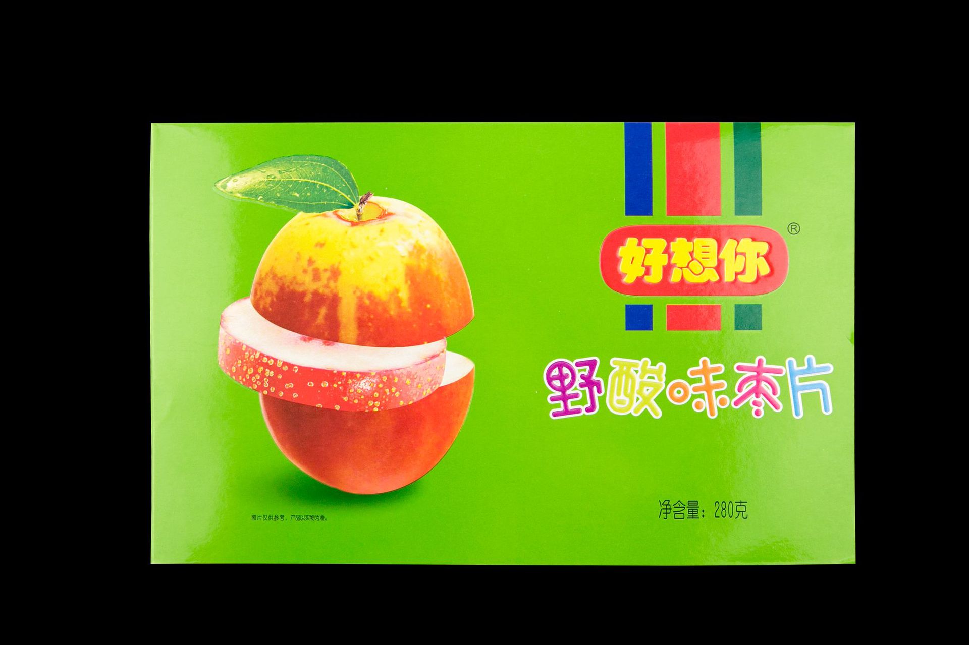 好想你红枣片 野酸味枣片280克 内装60片 即食健康零食