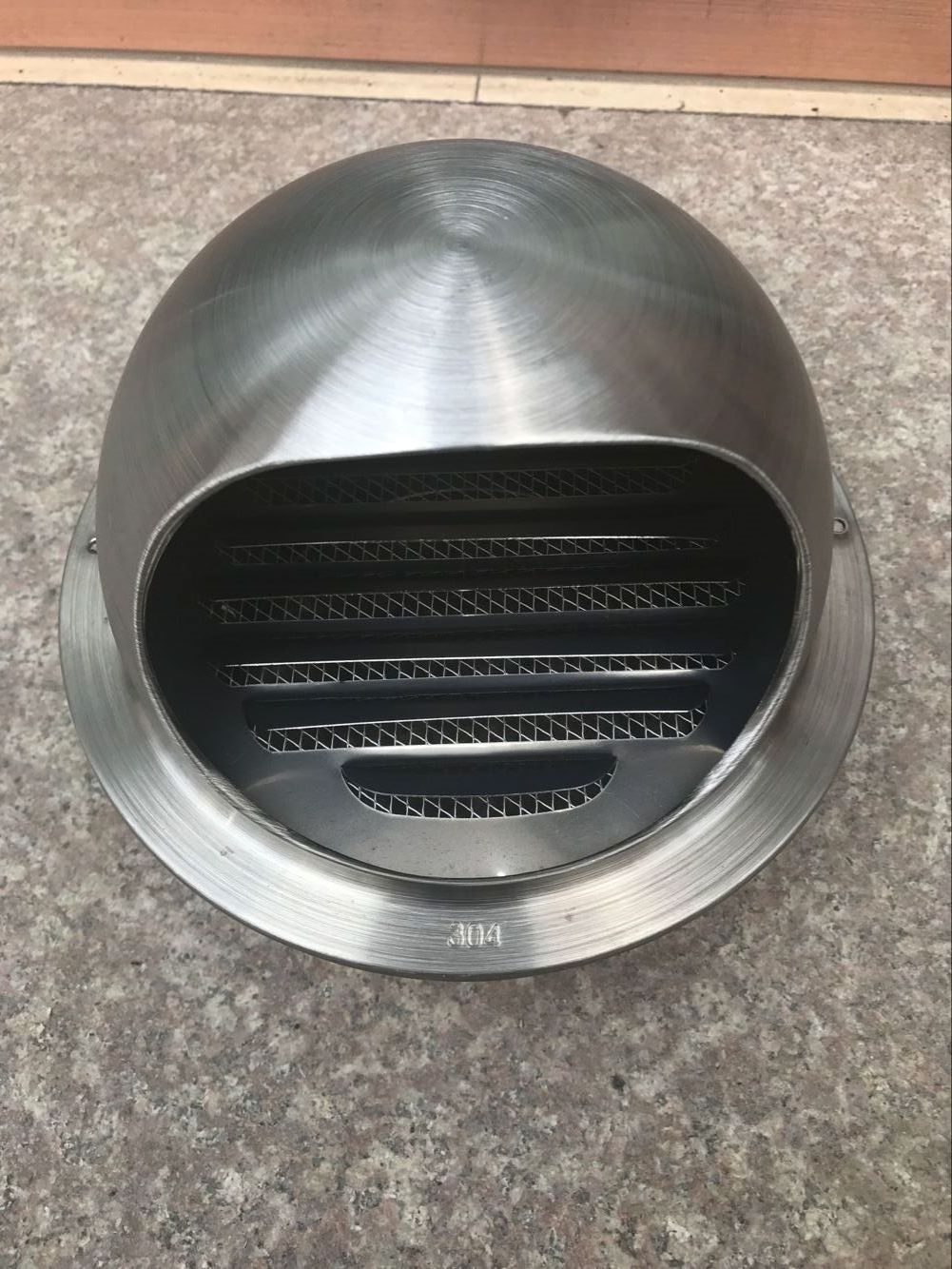 304不锈钢外墙防风帽防雨罩油烟机出风口排烟口风帽透气帽通风口