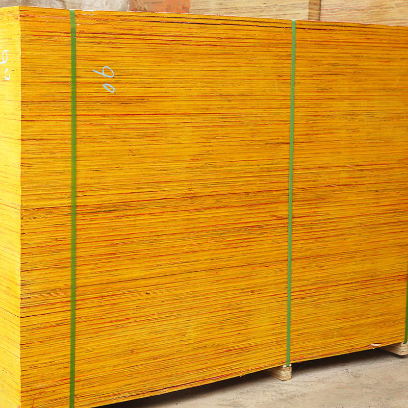 厂家直销建筑小红板12mm厚 一次成型杨木胶合板 工地建筑模板红板