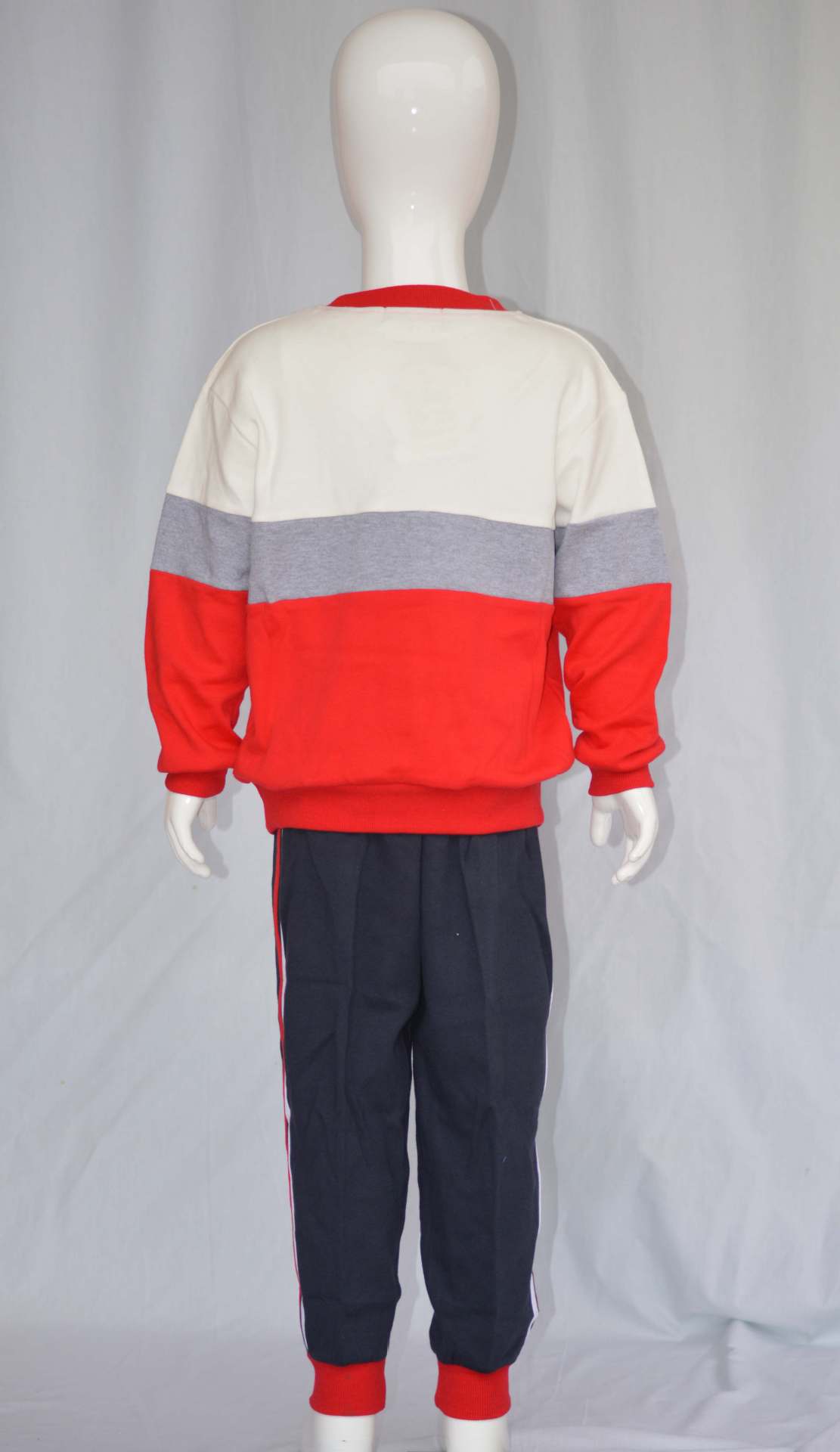 2018春秋新款小学幼儿园圆领运动校服套装 幼儿园小学生校服定制