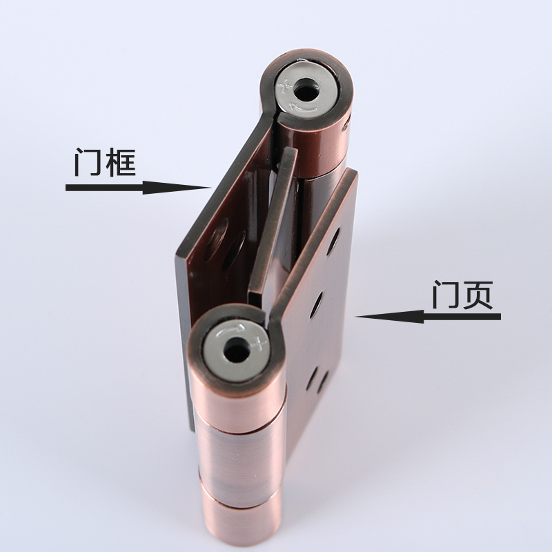 双向自由门液压缓冲合页双向开自动关门闭门器酒吧牛仔腰门合页