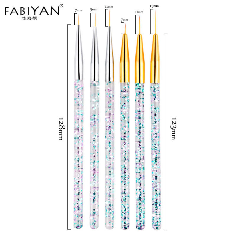 3 Set Nail Pen Light Therapy Crochet Line Pen