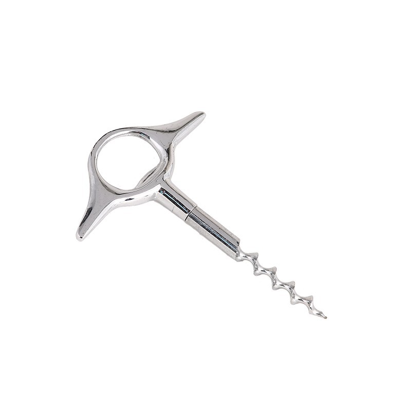 环形酒瓶开瓶器 不锈钢螺旋家用便携红酒启瓶器