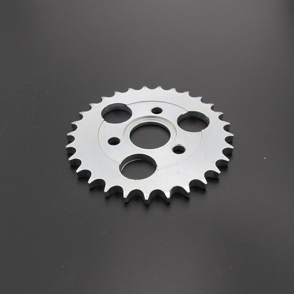 摩托车420-29t链轮配件 30mm内径改装铝合金传动链轮