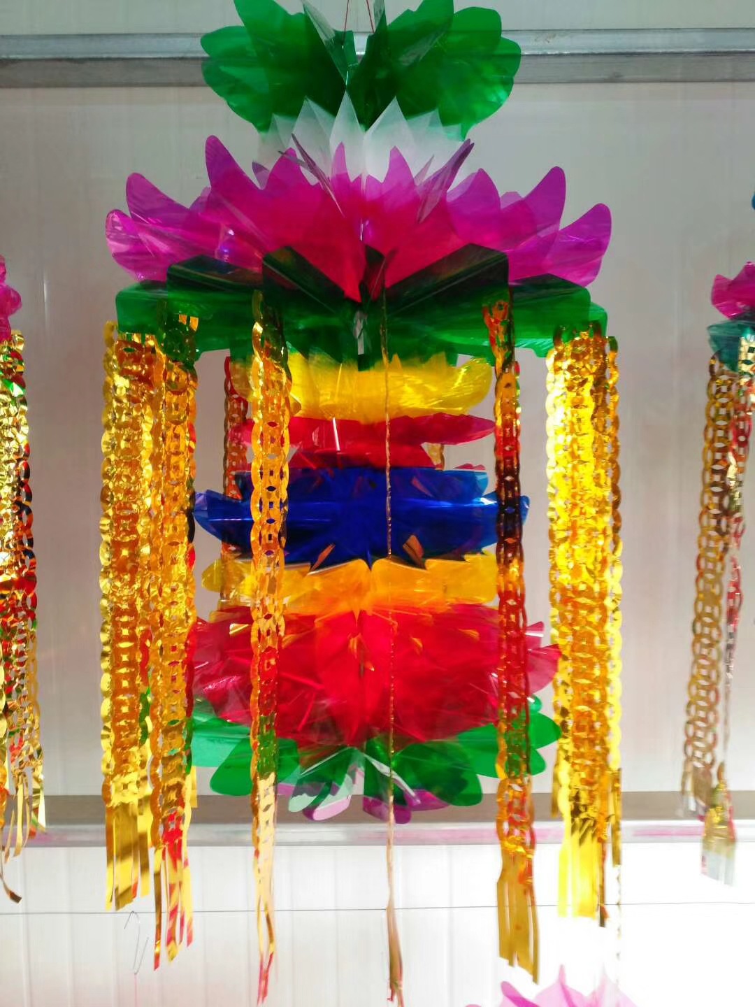 殡葬用品 纸扎纸活金宝篮 花篮 元宝盆 金条 聚宝盆祭祀用品佛教