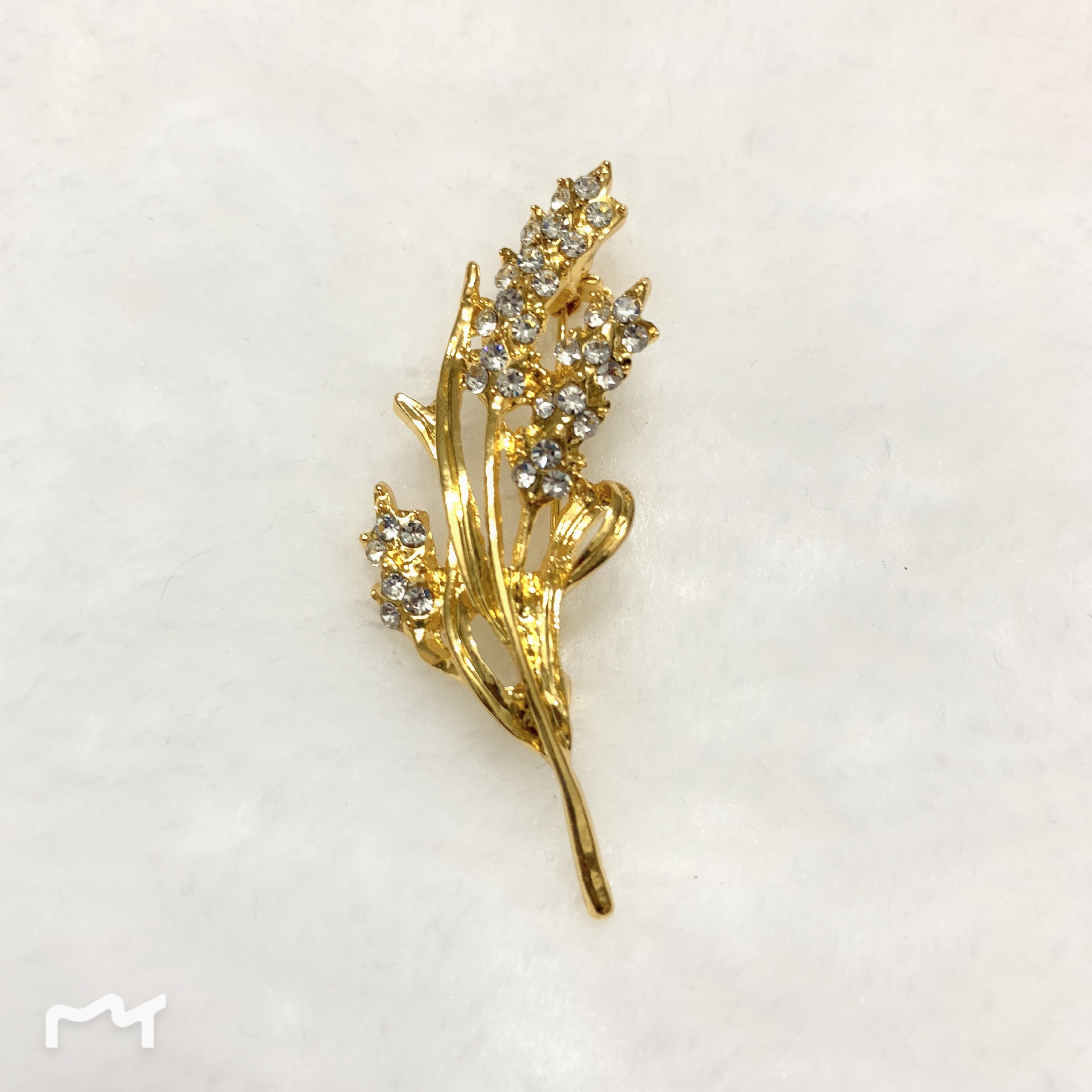 哥弟阿玛施胸针饰品麦穗胸花别针 时尚高档服饰配饰
